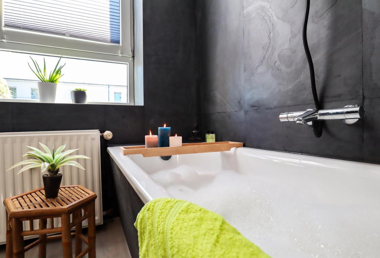 Md-8 Kleiststrasse 4 - Zentral Nur 5Min Bis Zur Innenstadt - 2Schlafzimmer-Smart Tv-Badewanne-Innenhoflage Magdeburg Exteriör bild